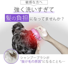 画像をギャラリービューアに読み込む, 〈超極細毛〉シャンプーブラシ
